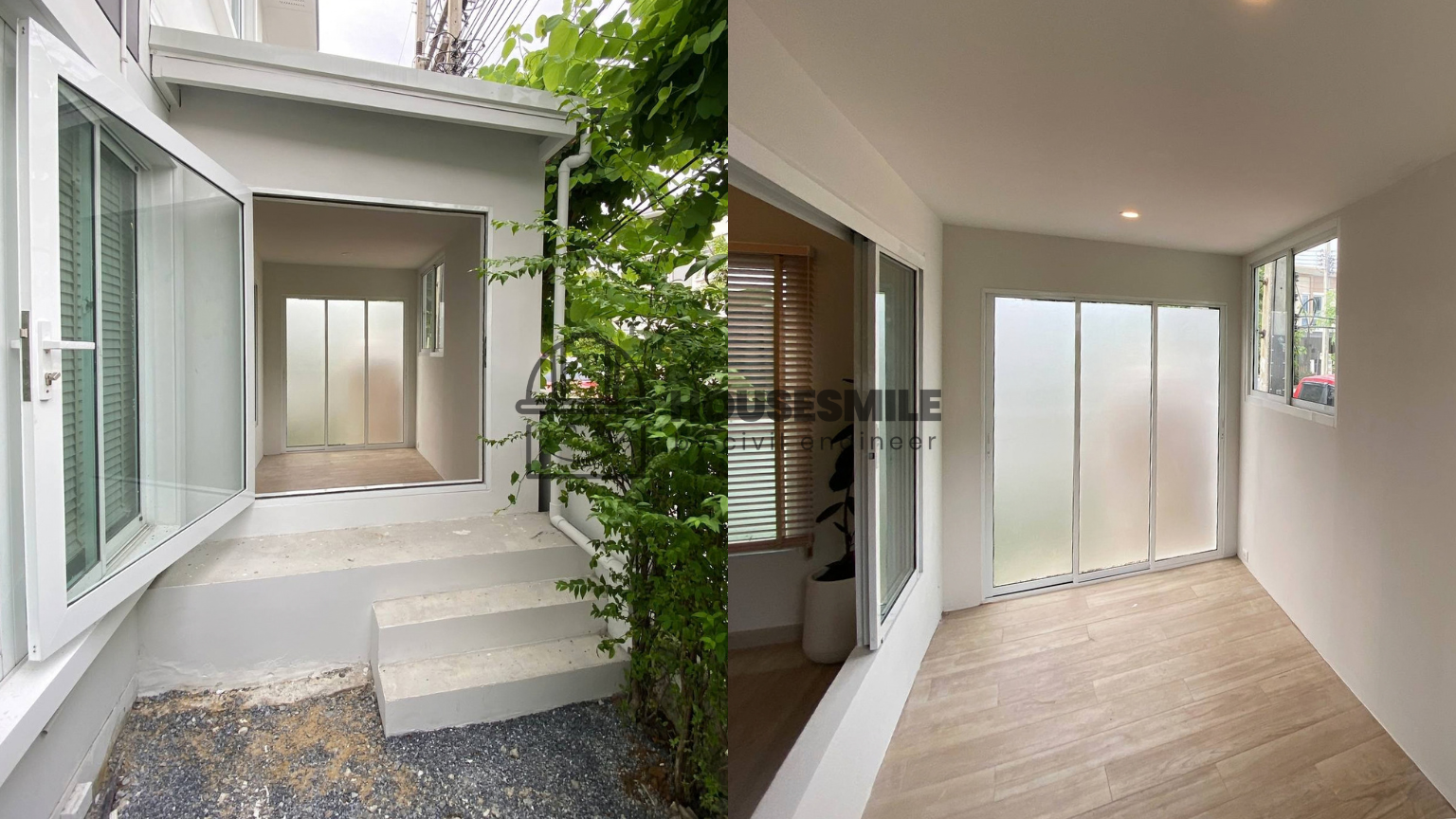 ต่อเติมข้างบ้าน เป็นห้องทำงานส่วนตัว หรือห้องทำงานอดิเรก (Home Office)