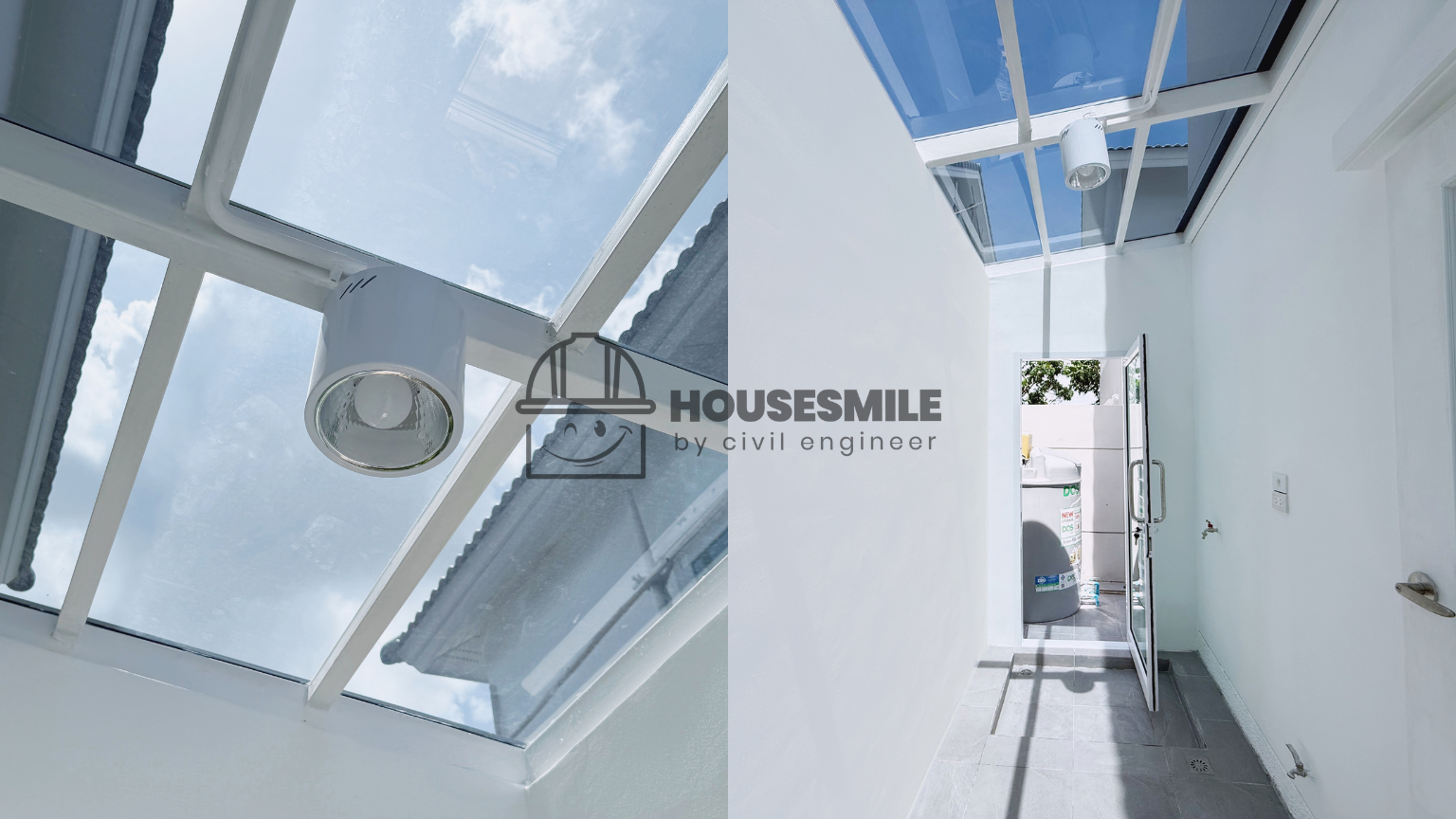 ต่อเติมโซนซักล้างและตากผ้าในร่ม